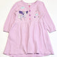 Pink waffle dress - Size 5