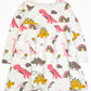 Jersey dinosaurs dress - Size 5-6