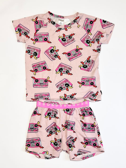 Pink radio pyjamas - Size 5