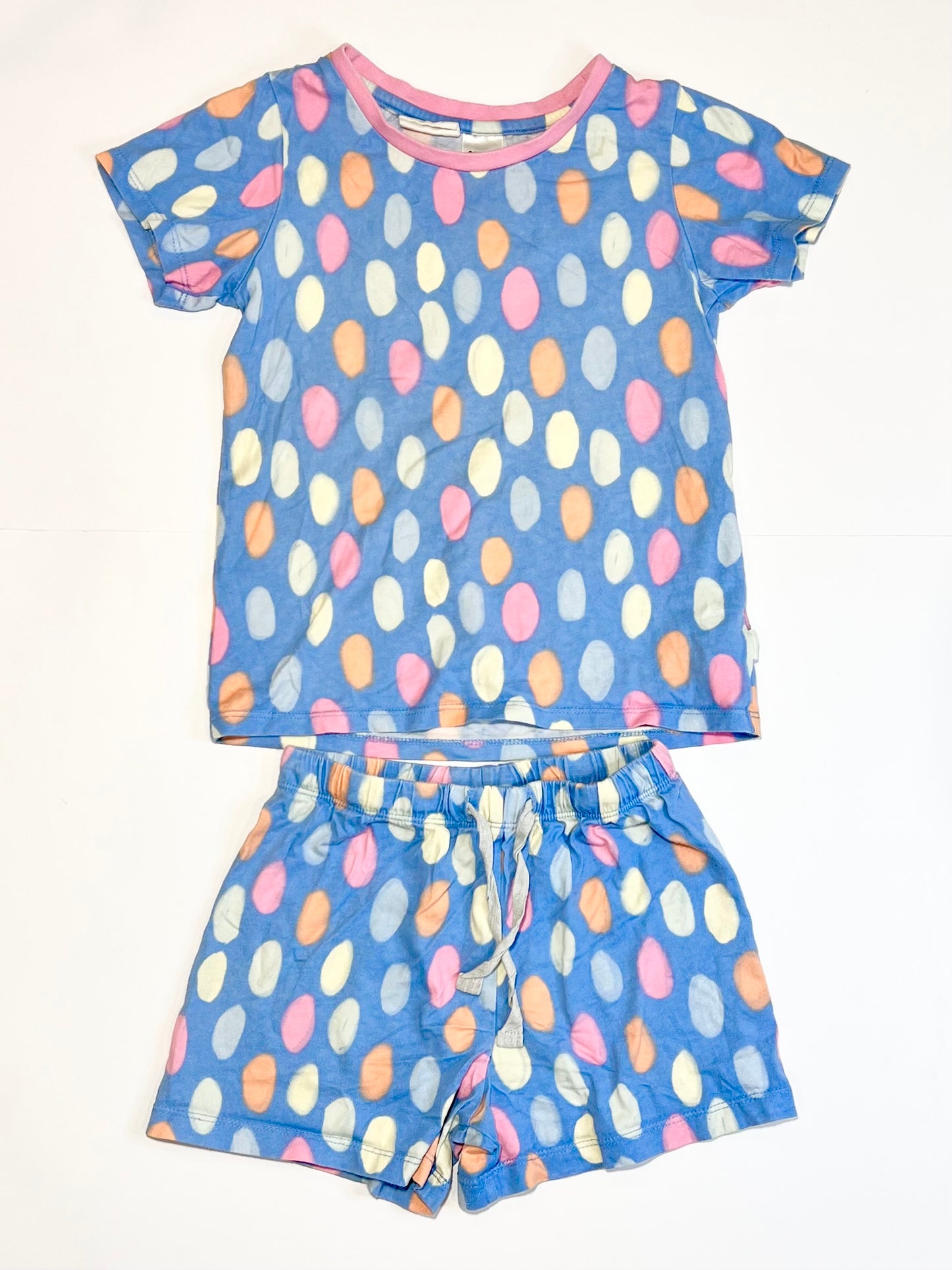Blue spot pyjamas - Size 5