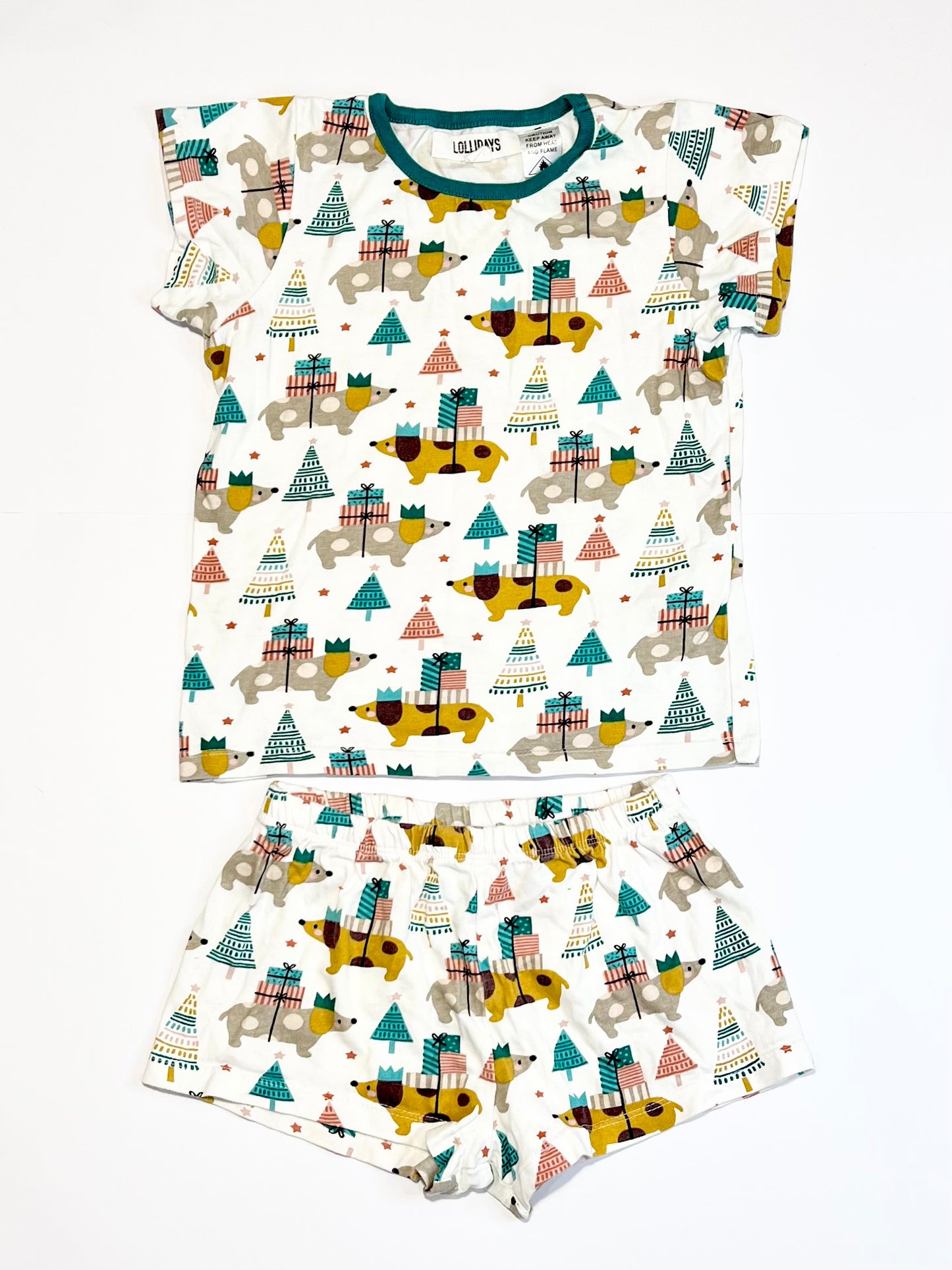 Christmas dog pyjamas - Size 5