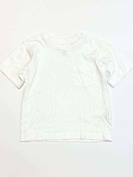 White pocket tee - Size 3