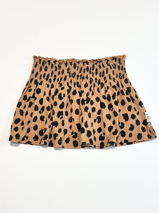 Animal print jersey skirt - Size 5