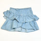 Chambray ruffle skirt - Size 5