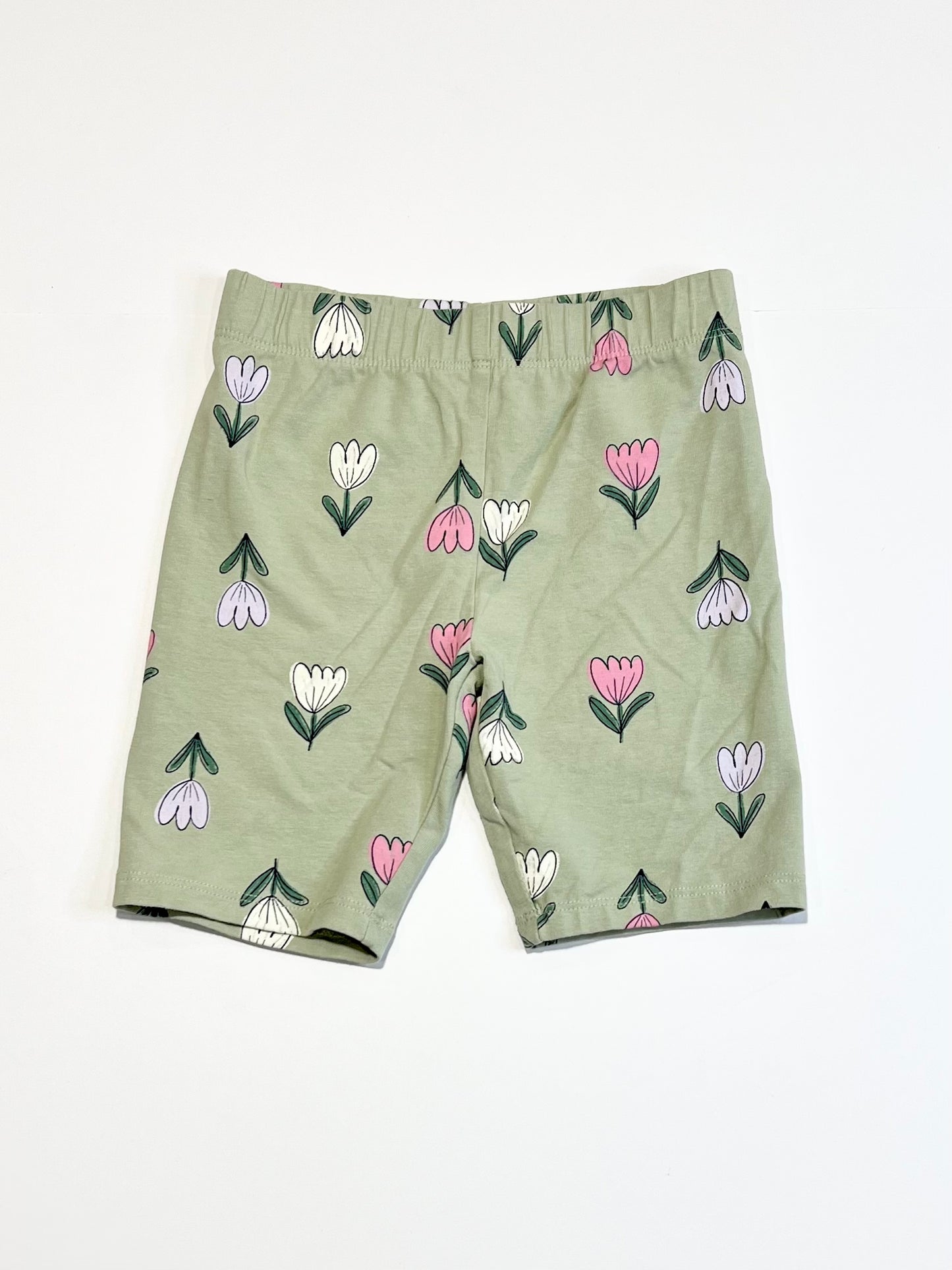 Floral bike shorts - Size 5