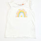 Rainbow ruffle tank - Size 5