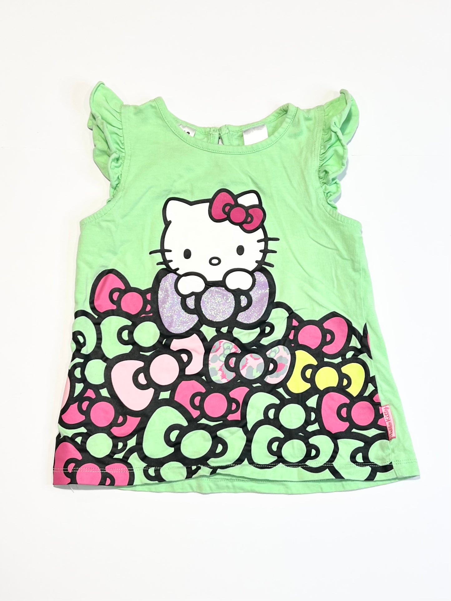 Green ruffle tank - Size 5