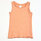 Orange ribbed tank - Size 5