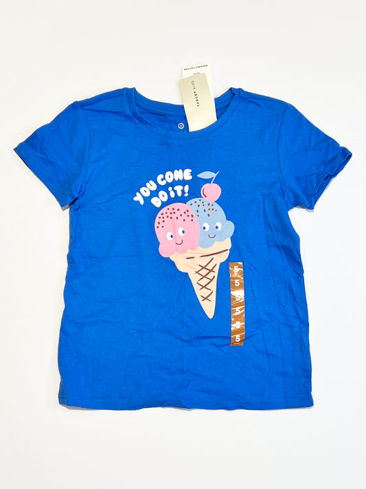 Ice cream tee brand new - Size 5