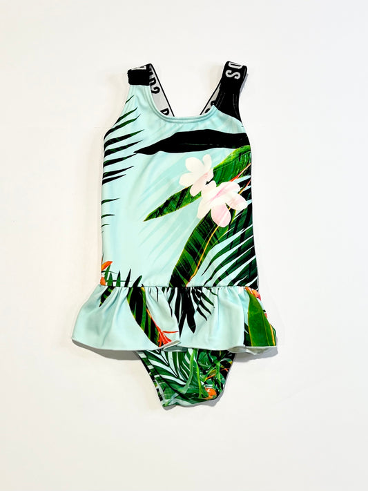 Leafy swim one-piece - Size 1