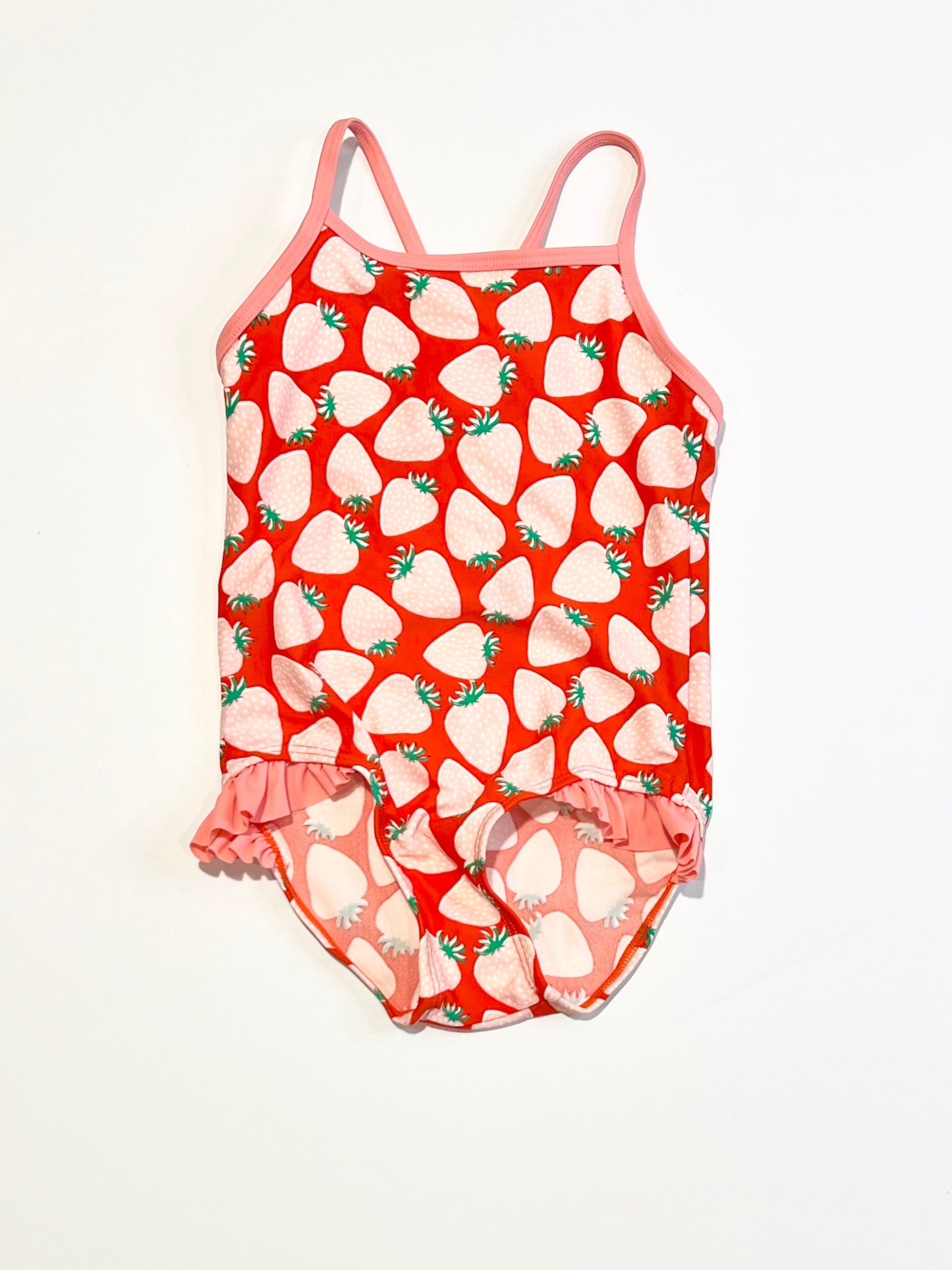 Strawberry swim one-piece - Size 1-2