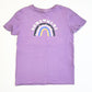 Purple rainbow tee - Size 5