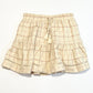 Checkered woven skirt - Size 3