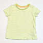 Green striped tee - Size 5
