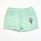 Sequined ice cream shorts - Size 3
