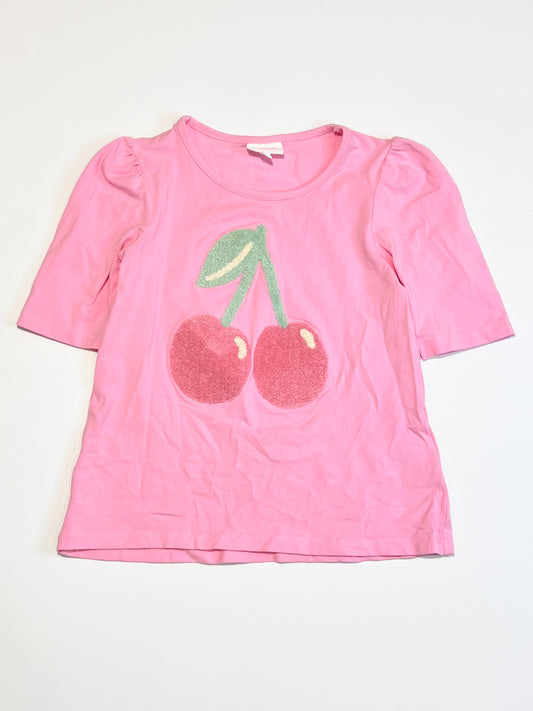 Pink cherry tee - Size 5