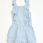 Striped muslin playsuit - Size 5