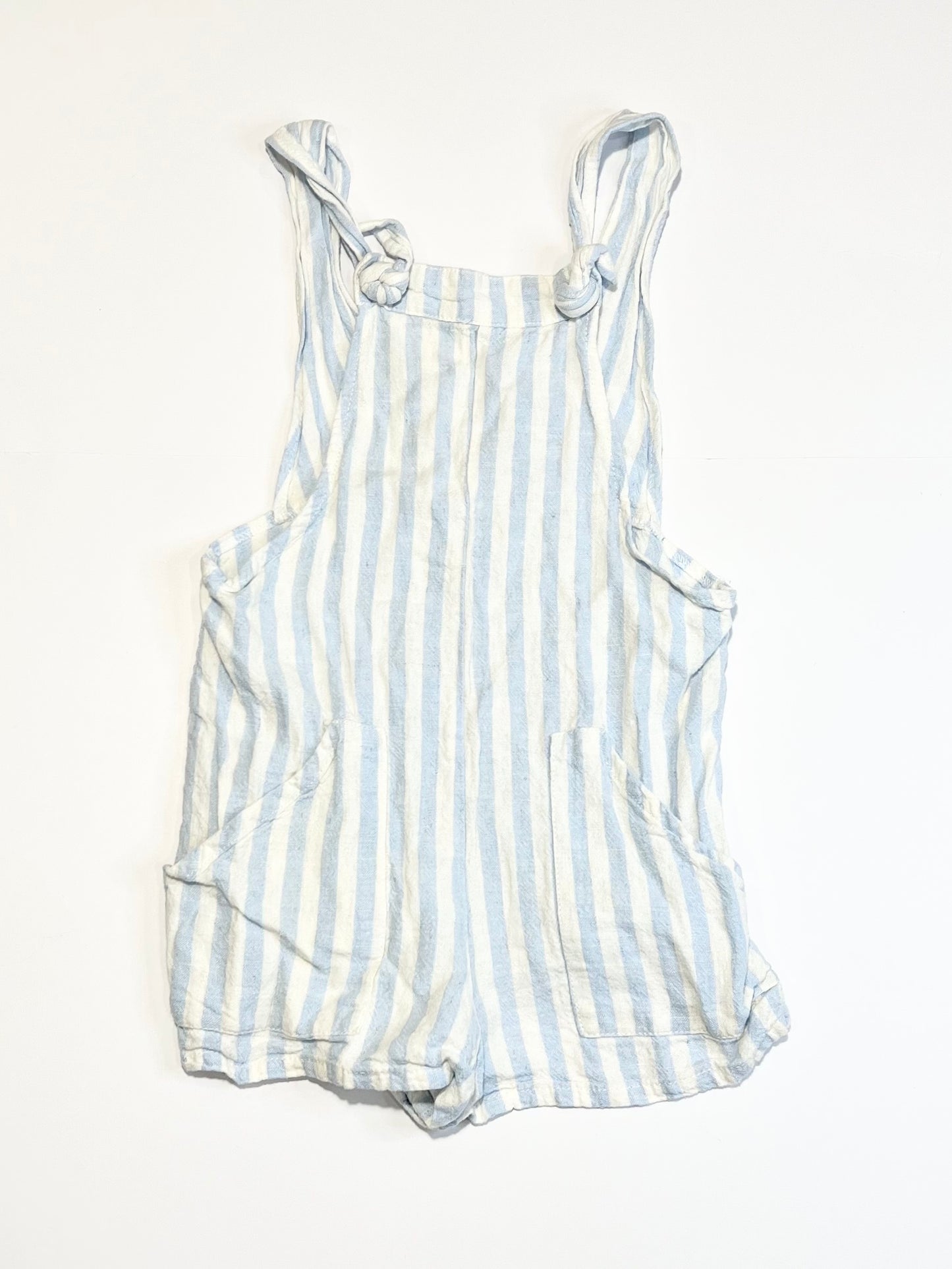 Striped woven playsuit - Size 5