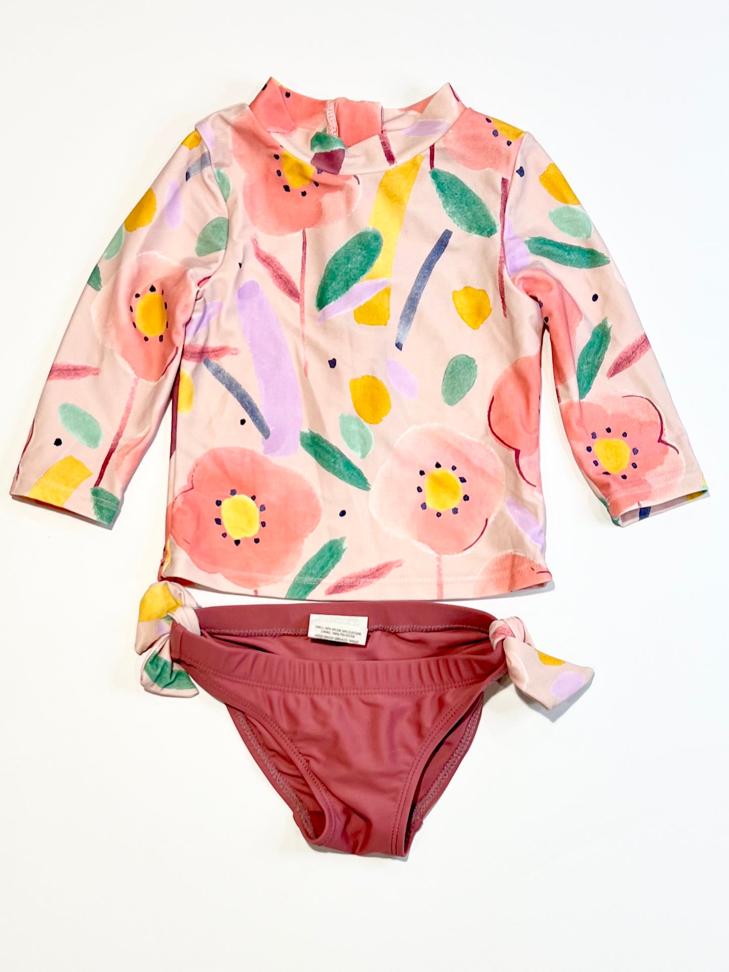 Floral swim set - Size 1