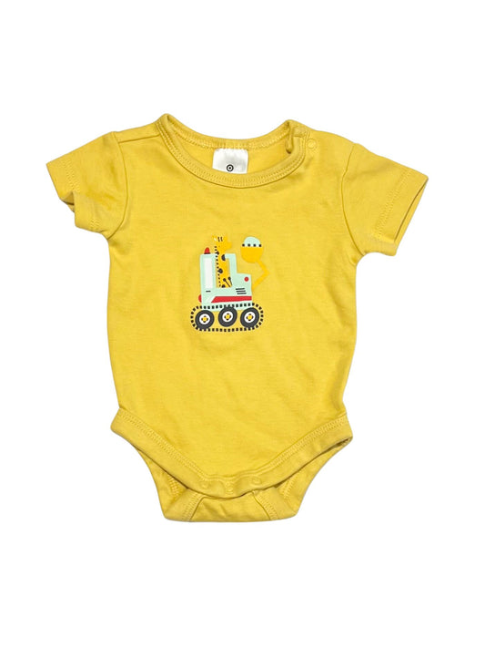 Yellow digger bodysuit - Size 0000