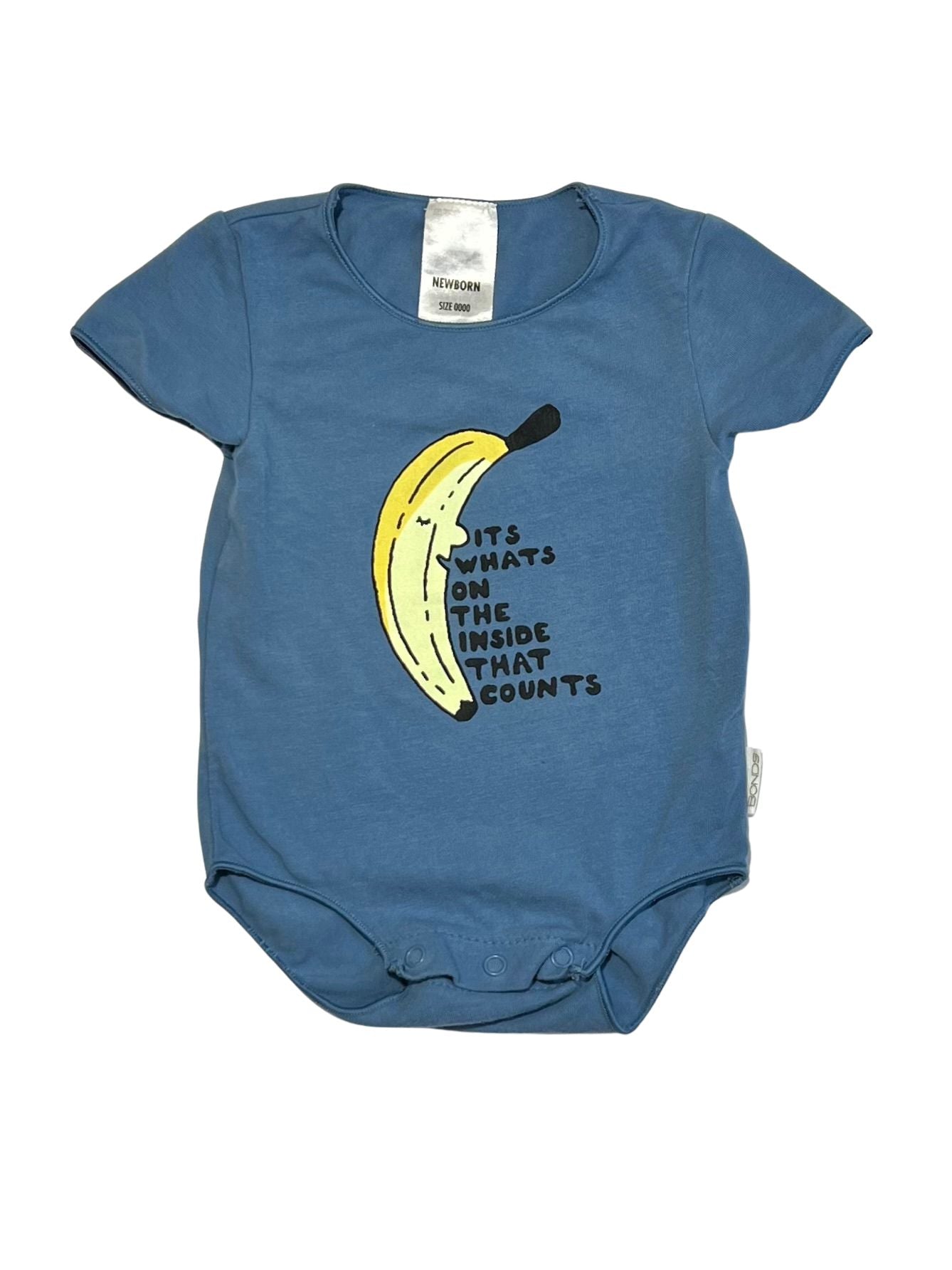 Banana bodysuit - Size 0000