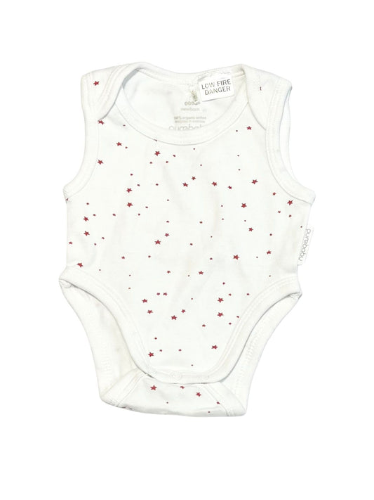 Red stars bodysuit - Size 0000