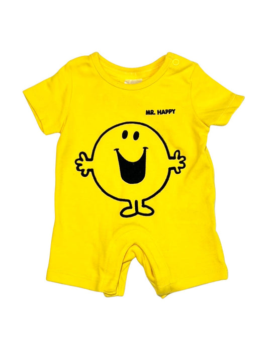 Mr Happy romper - Size 0000