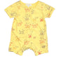 Yellow crabs romper - Size 0000