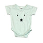 Green wombat bodysuit - Size 00000