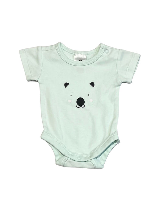 Green wombat bodysuit - Size 00000