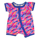Splotchy zip romper - Size 0000