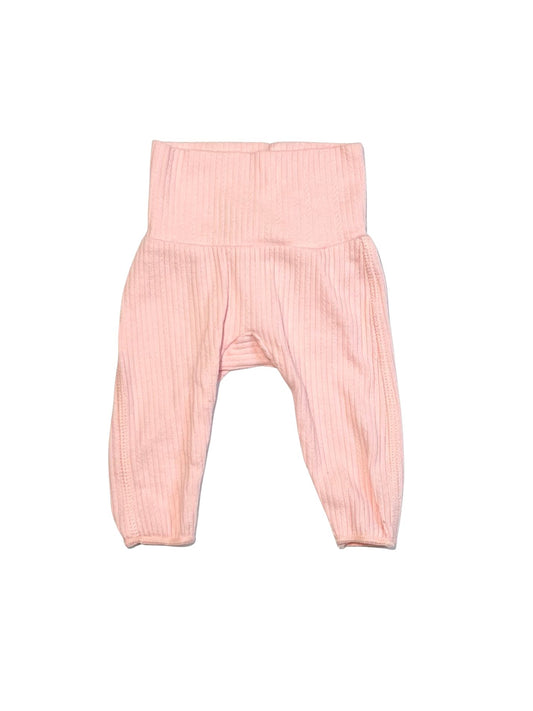 Pink ribbed leggings - Size 00000
