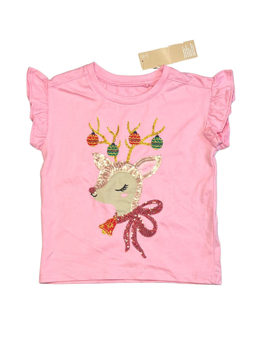 Sequined Christmas tee brand new - Size 3