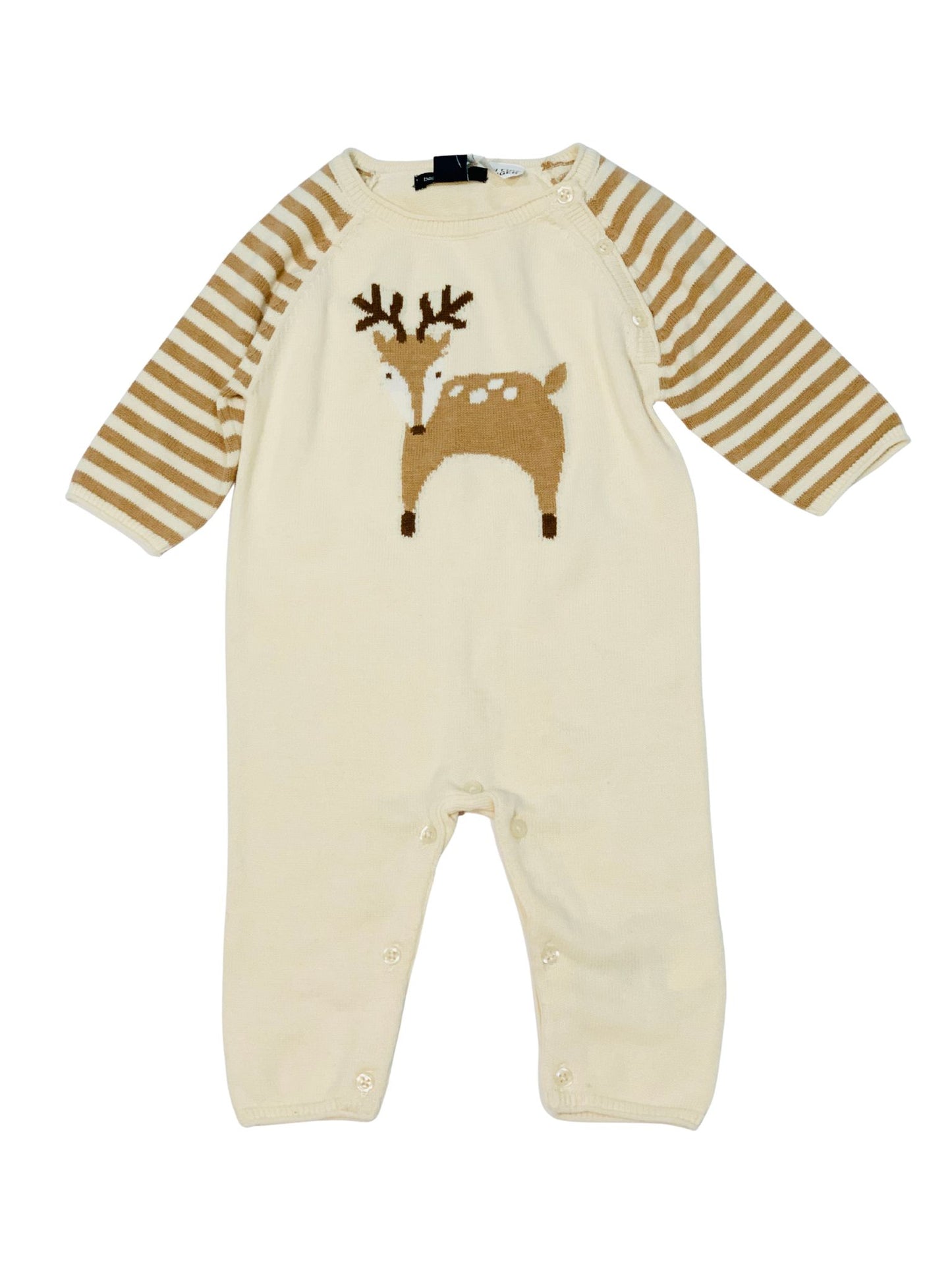 Deer knit onesie brand new - Size 000