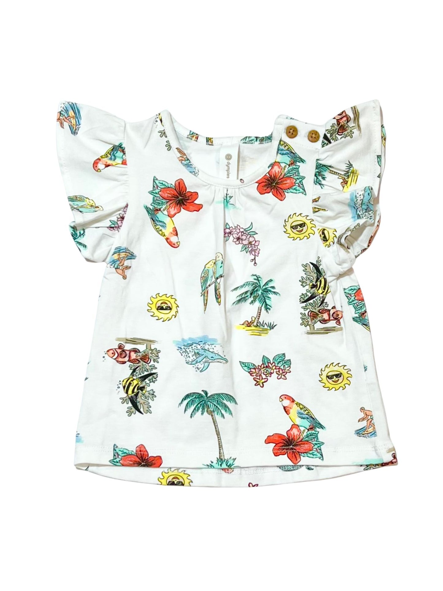 Happy days tee brand new - Size 00