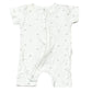 Grey leaf zip romper - Size 000