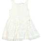 White cutwork dress - Size 3