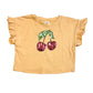 Sequined cherry tee - Size 2
