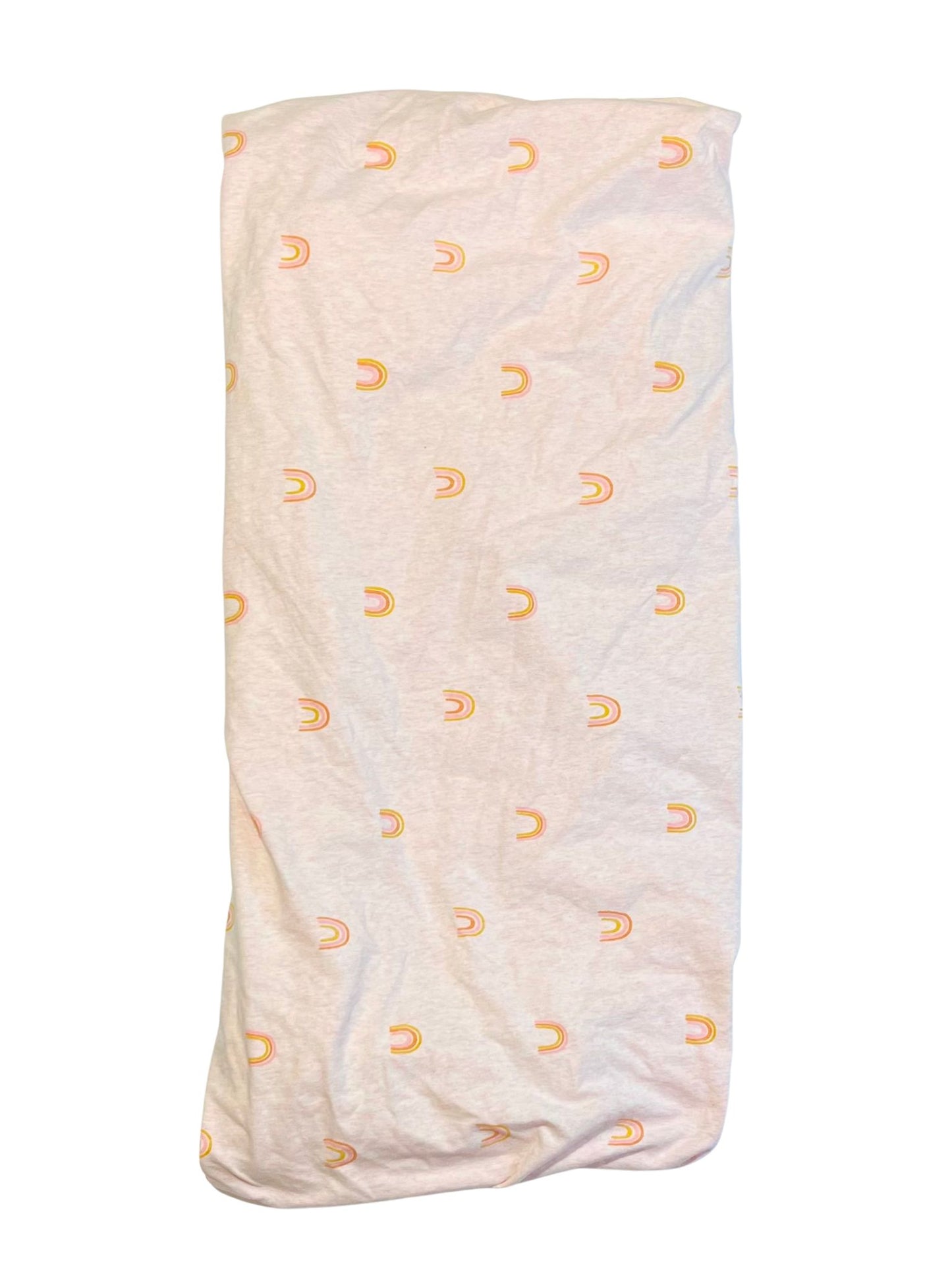 Cot fitted sheet jersey