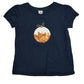 Christmas pudding tee - Size 4