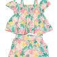 Cotton leafy set - Size 3-4