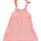 Striped jersey dress - Size 4