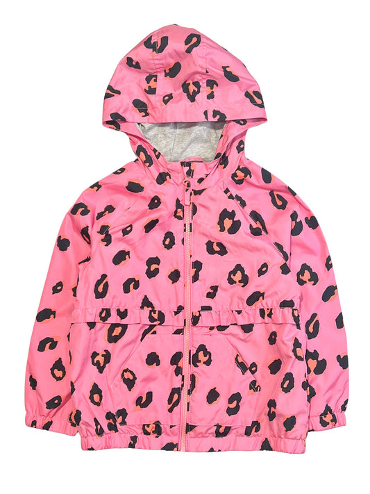 Animal print spray jackt - Size 4-5