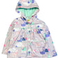 Purple llamas rain jacket - Size 3-4