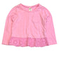 Pink peplum top - Size 2