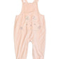 Pink velour overalls - Size 1