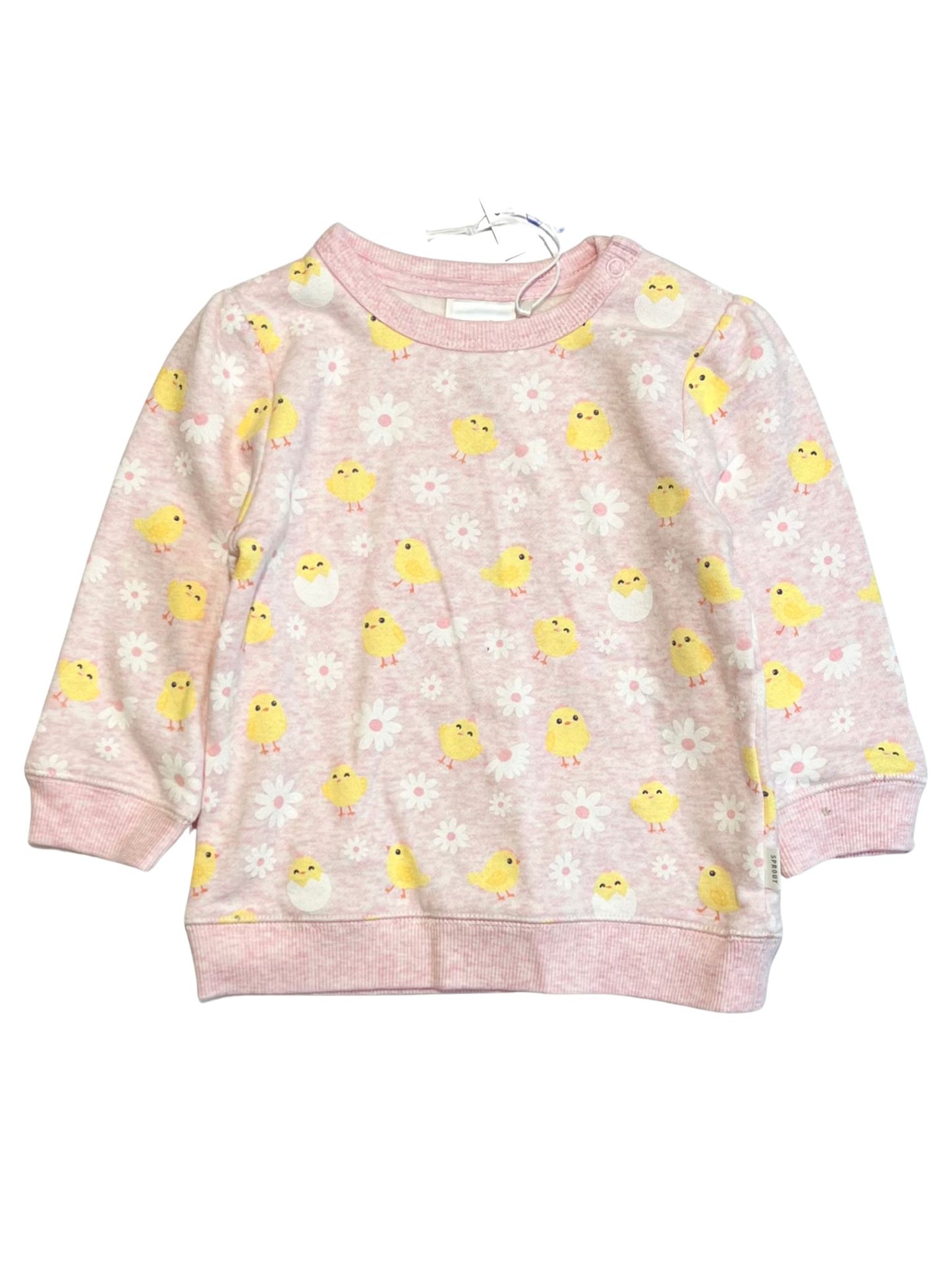 Floral chicks sweater brand new - Size 1