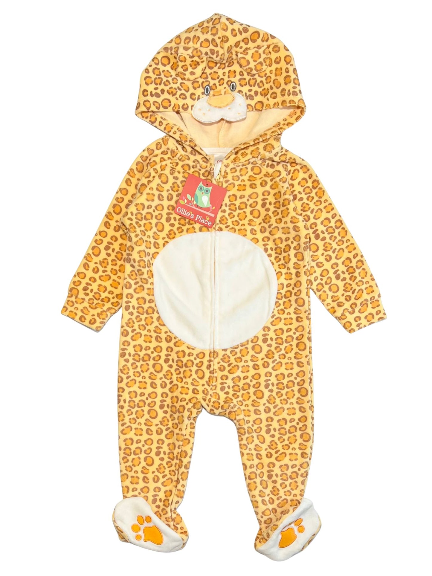 Leopard terry coverall brand new - Size 0