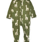 Giraffe zip onesie - Size 0