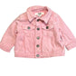 Pink denim jacket - Size 0